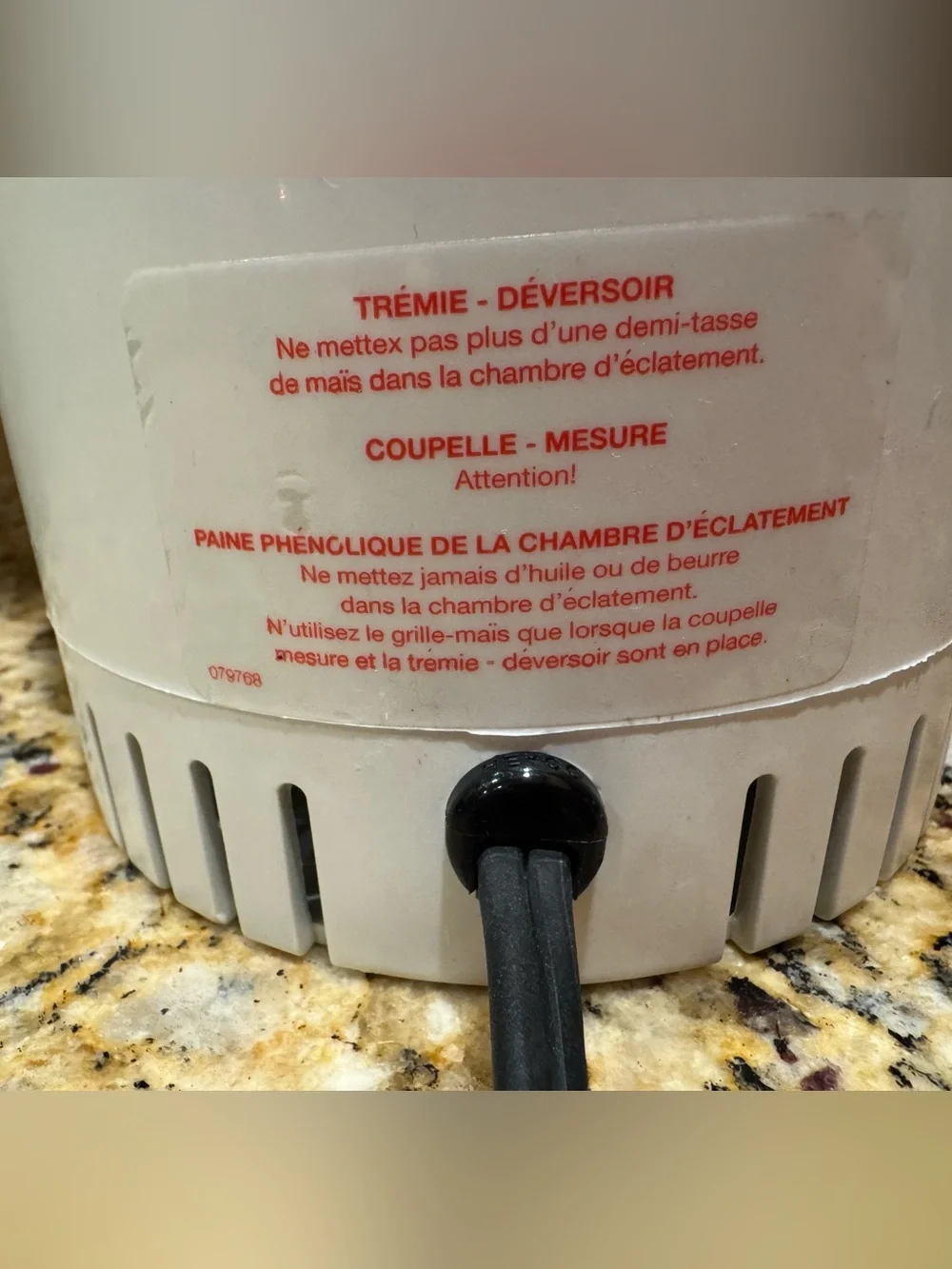 Procter Silex Wear Ever 5QT Popcorn 🍿 Pumper Hot Air Popper PP01, 1250W: tested